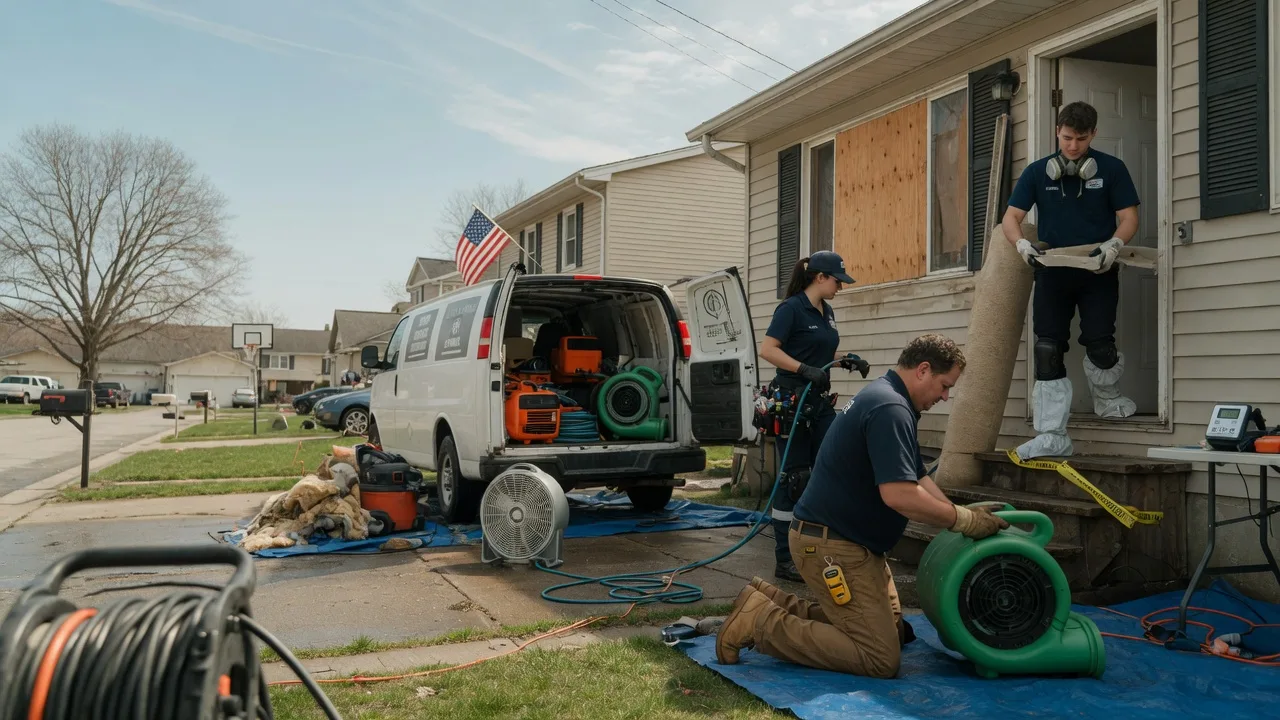 Water Damage Restoration in Groveport, OH near me